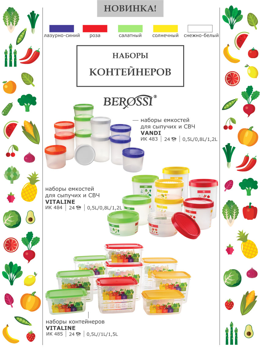 Наборы контейнеров